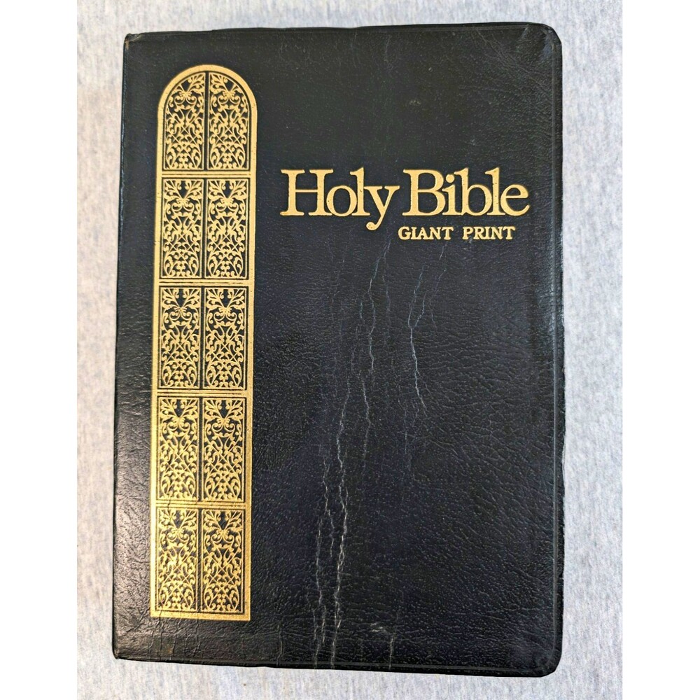 Regency Holy Bible King James Version Giant Print Self-Pronouncing Red Letter HC